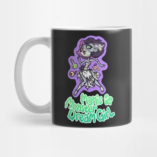Manic Monster Dream Girl - Green Variant Mug